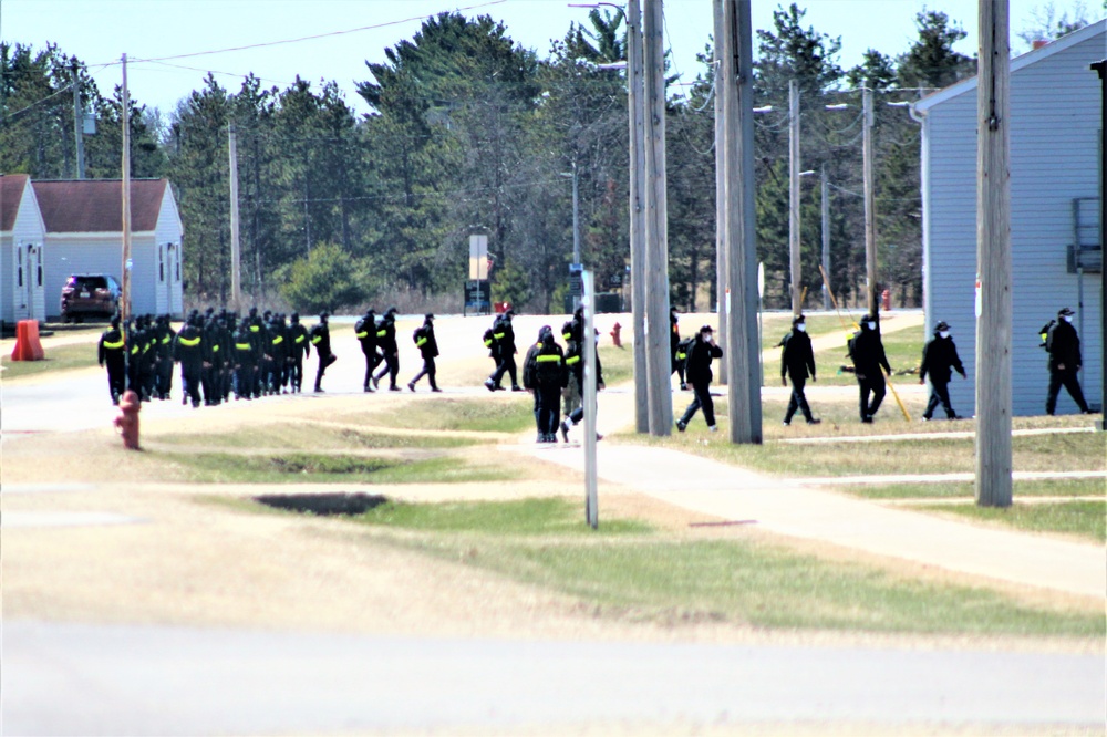 April 2021 Navy ROM operations at Fort McCoy