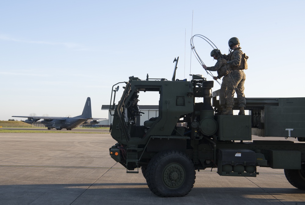 SOCEUR completes HIRAIN training exercise at RAF Mildenhall, enhancing lethality in close coordination with USMC HIMARS