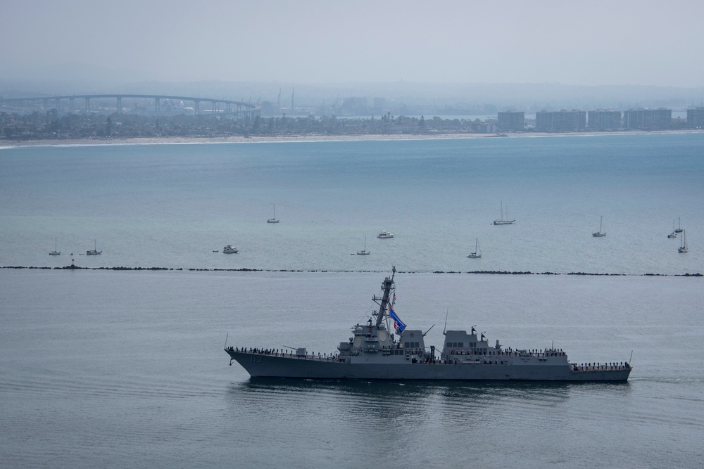 USS John Finn Returns from Maiden Deployment