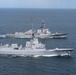 HMAS Sydney and USS John Finn Conduct Group Sail