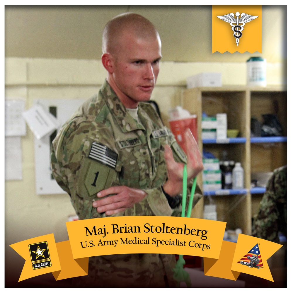 Medical Specialist Corps Anniversary Honoring Maj. Stoltenberg