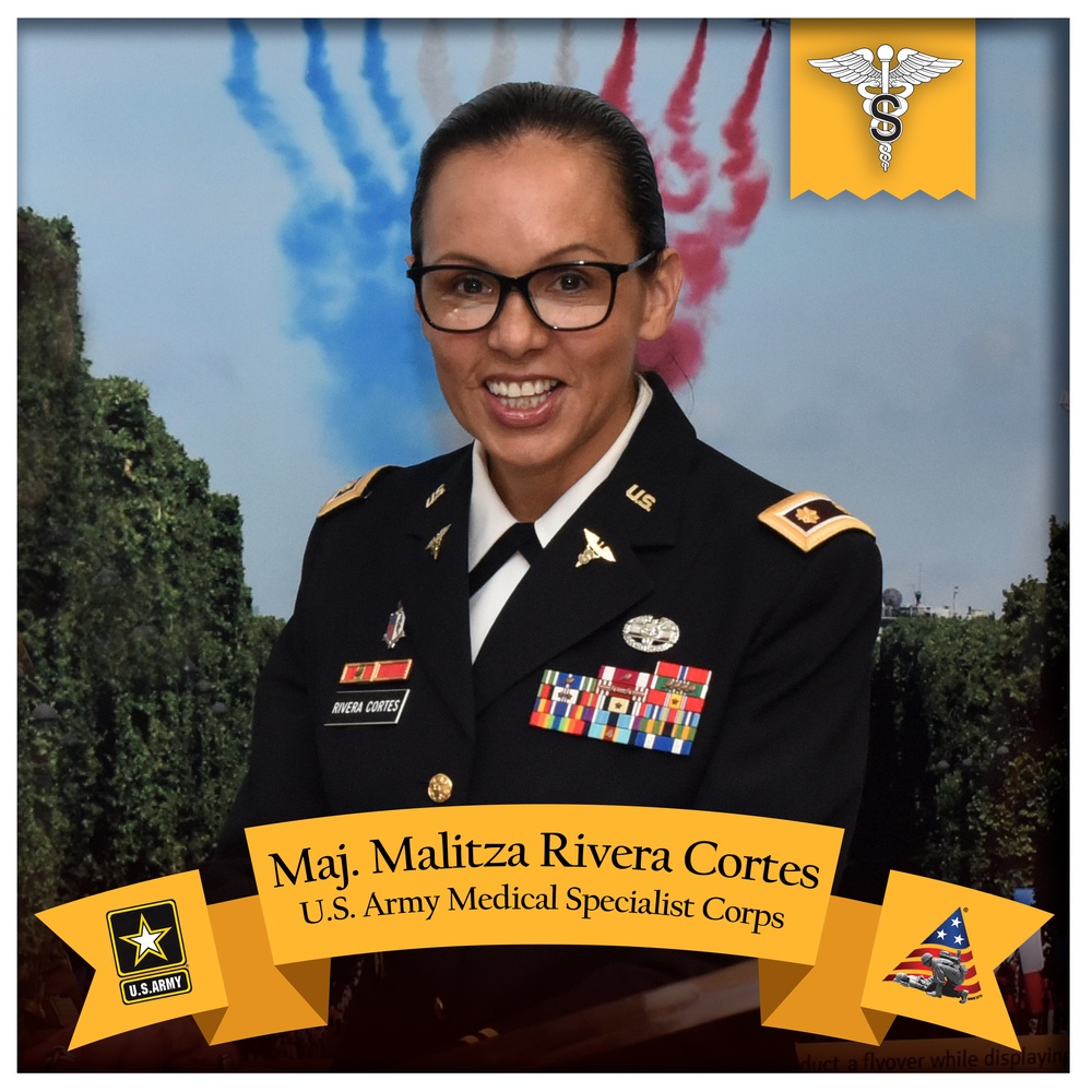 Army Medicine Medical Specialist Corps Anniversary Honoring Maj. Cortes