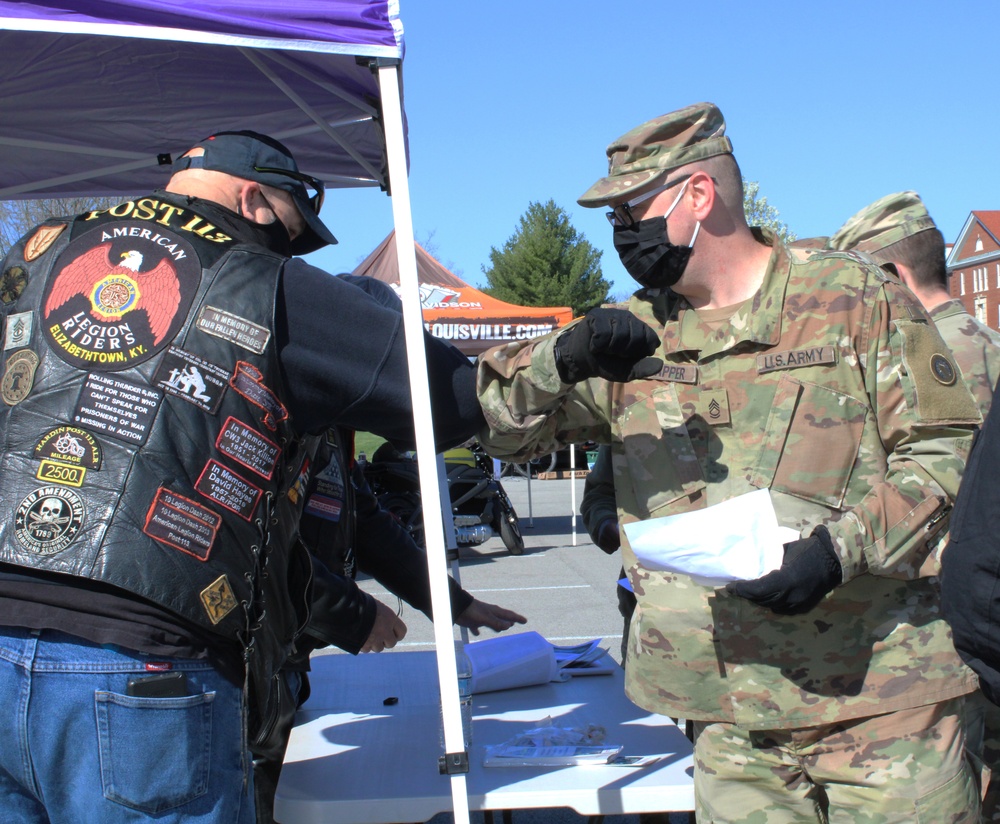 1st TSC Soldiers participate in safety stand down