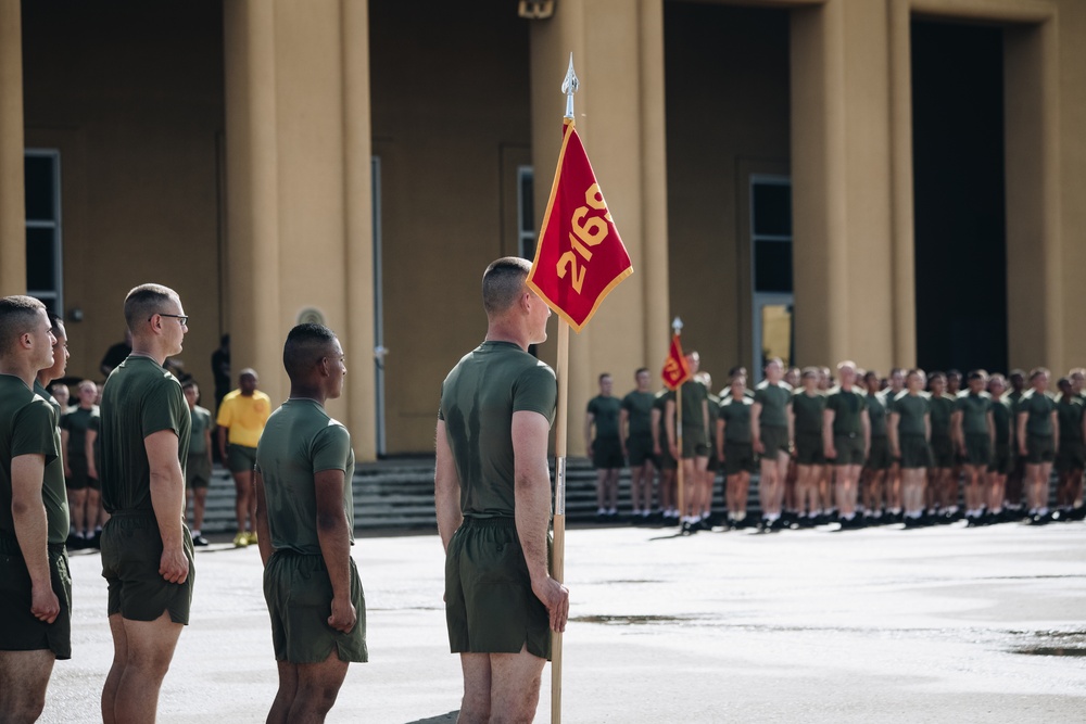 MCRD San Diego: Hotel Company Moto Run