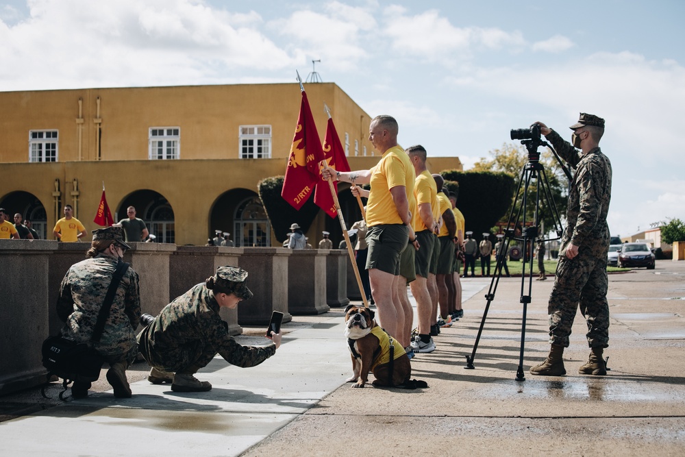 MCRD San Diego: Hotel Company Moto Run