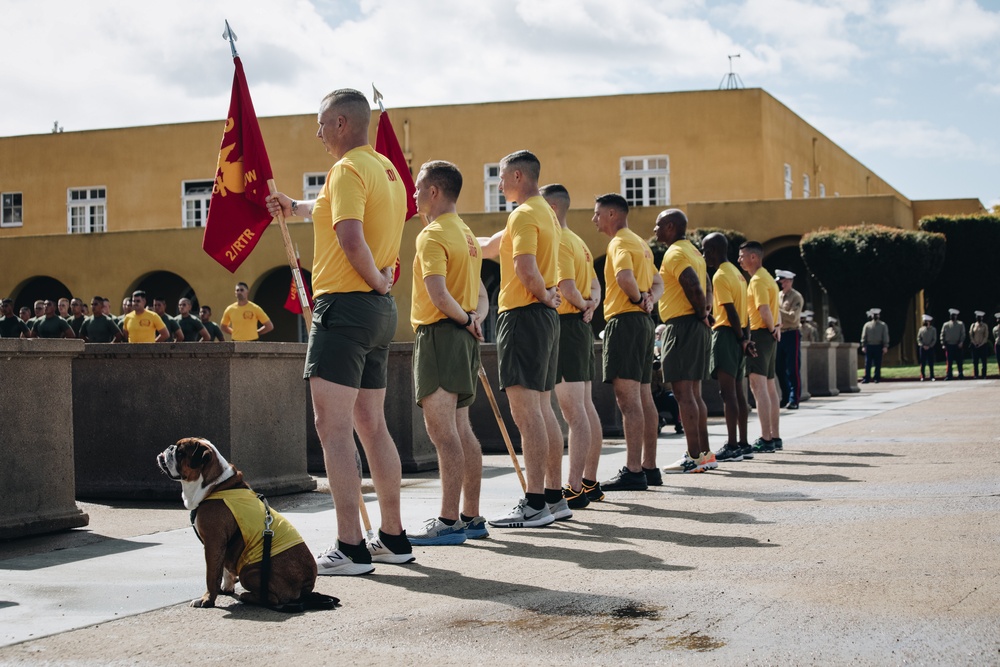 MCRD San Diego: Hotel Company Moto Run