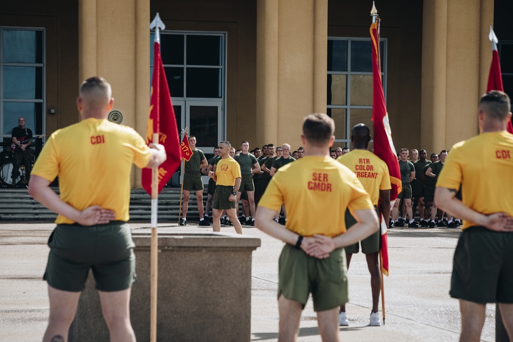 MCRD San Diego: Hotel Company Moto Run