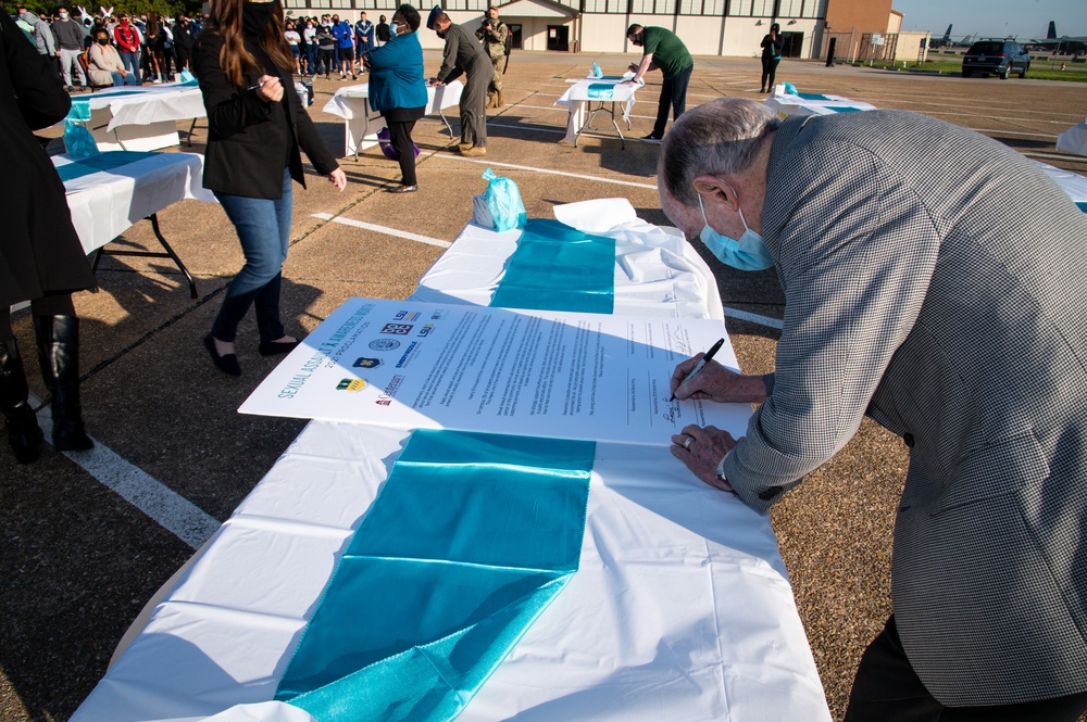 Barksdale proclaims it’s stand against sexual assault