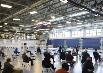 Mass Vaccination at Anderson Field House