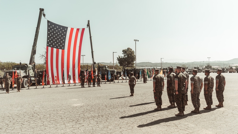 1st Transportation Support Battalion Redesignation Ceremony