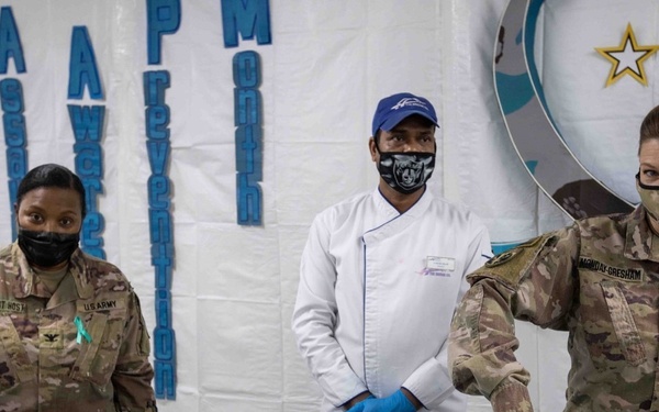 Sexual Assault Awareness Month at Camp Arifjan