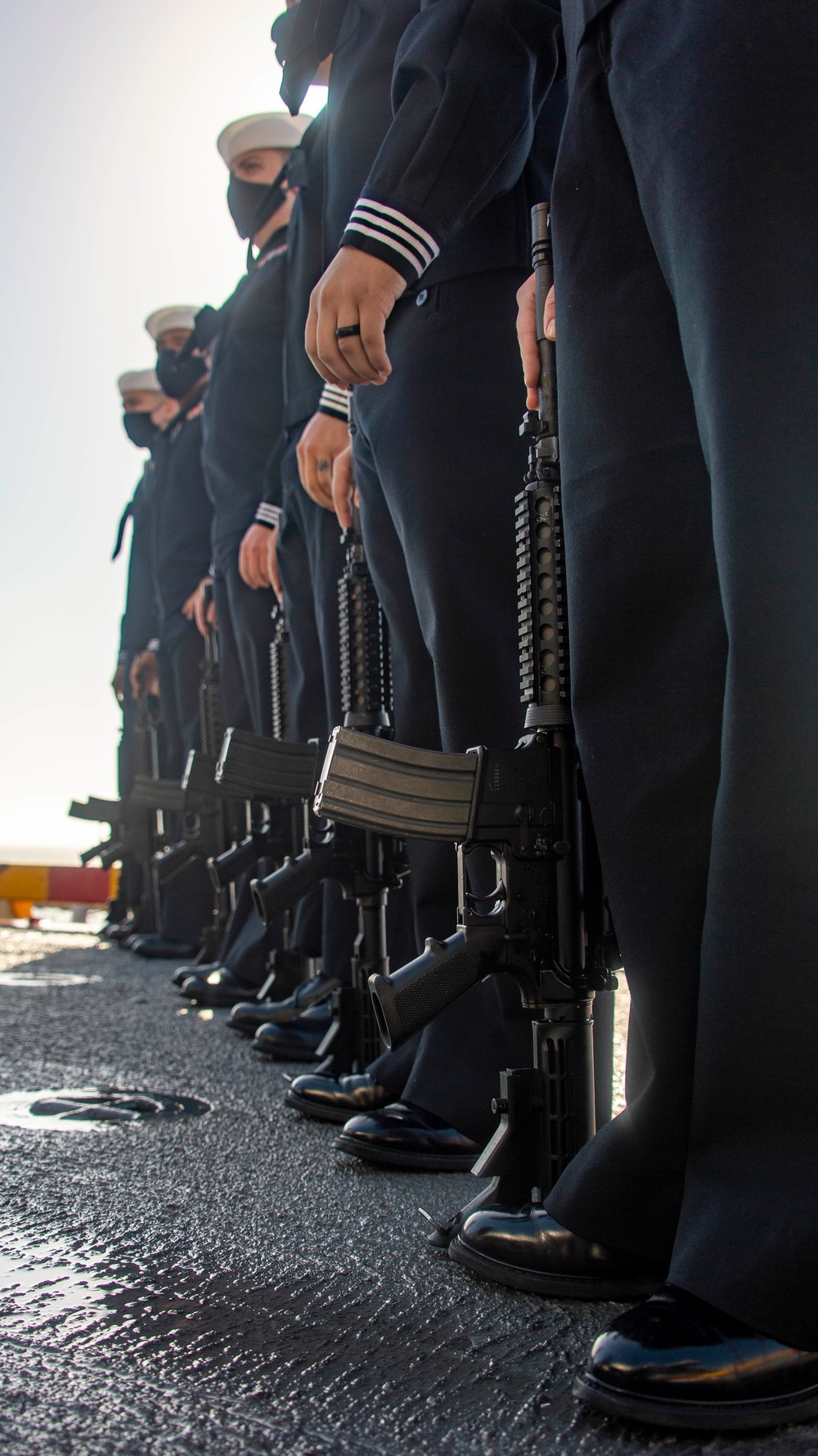 USS Essex Honors Service Members and Their Families During Burial at Sea