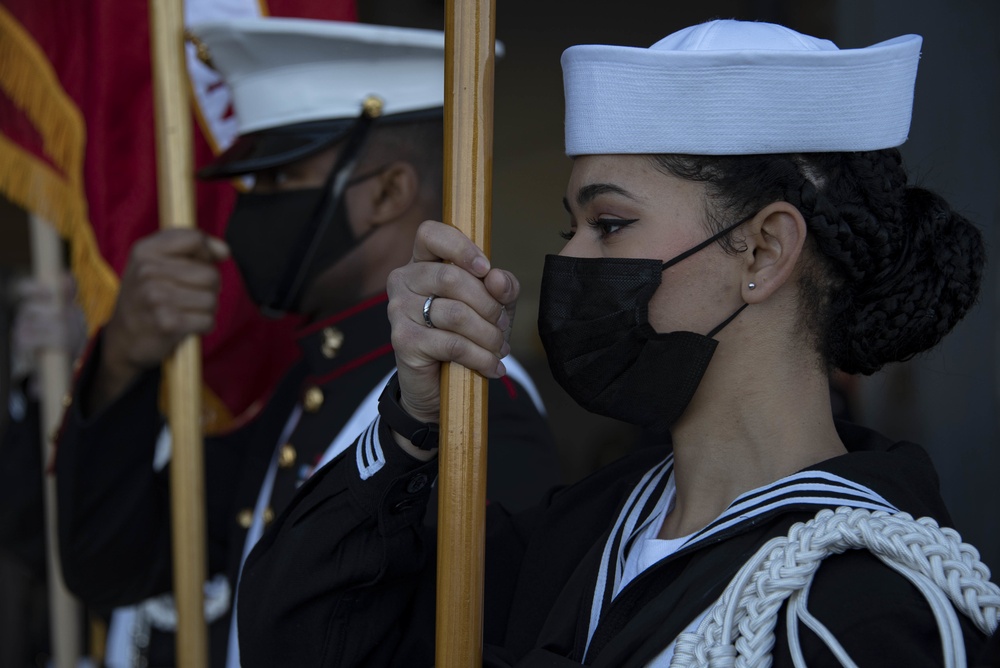 USS Essex Honors Service Members and Their Families During Burial at Sea