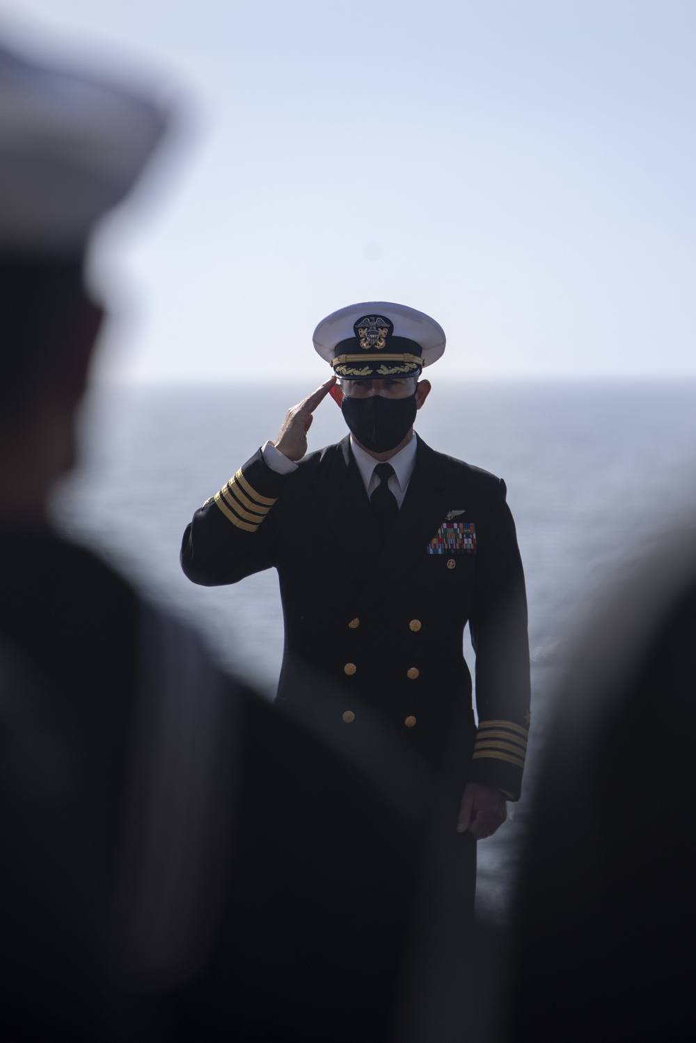 USS Essex Honors Service Members and Their Families During Burial at Sea