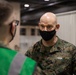 Sergeant Major of the Marine Corps visits Philadelphia Community Vaccination Center