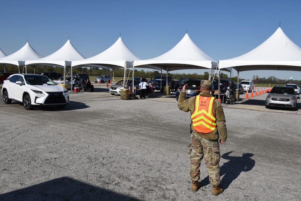 South Carolina National Guard teams up with second Darlington Raceway COVID vaccination event