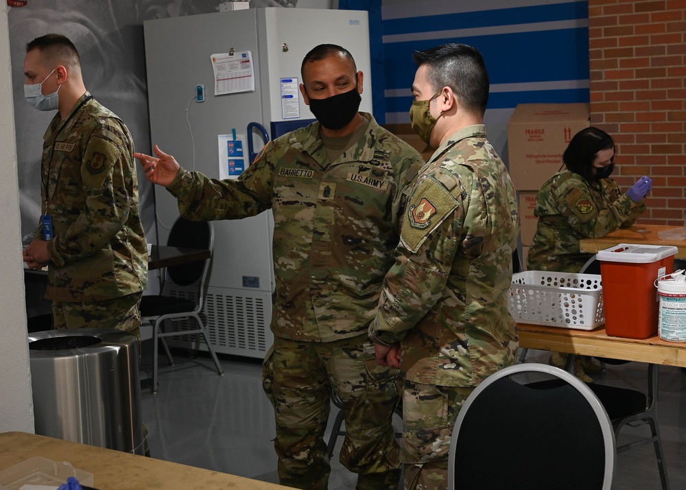 U.S. Army North leadership visits Ford Field CVC
