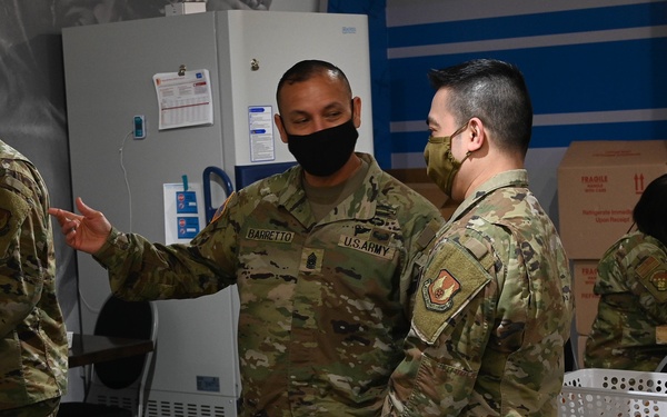 U.S. Army North leadership visits Ford Field CVC