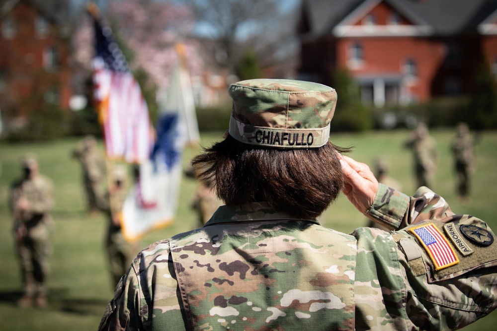 Soldiers, Civilians, Guests Celebrate United States Army Reserve Legal Command Change of Command