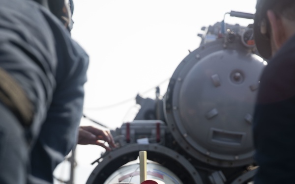 Torpedo Operations aboard Rafael Peralta