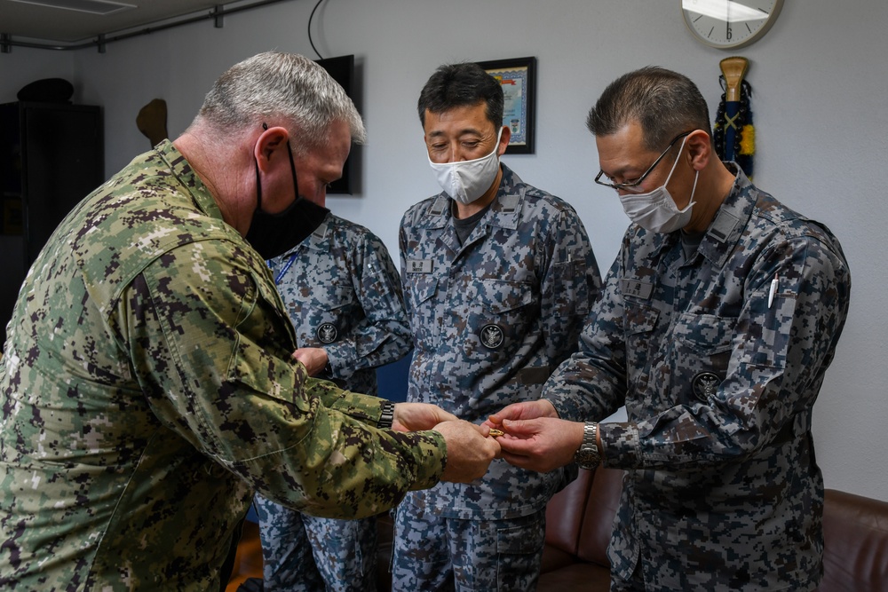 Navy Enlisted Leadership meets with JASDF Leadership