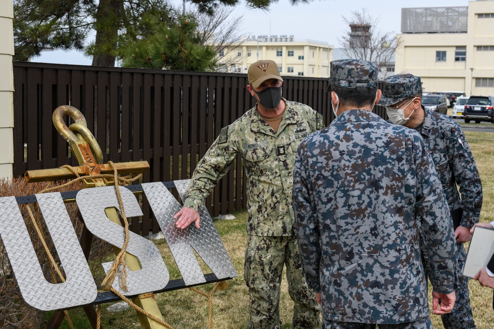 Navy Enlisted Leadership meets with JASDF Leadership