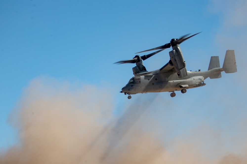 Marine aviators train to react to threats on the ground