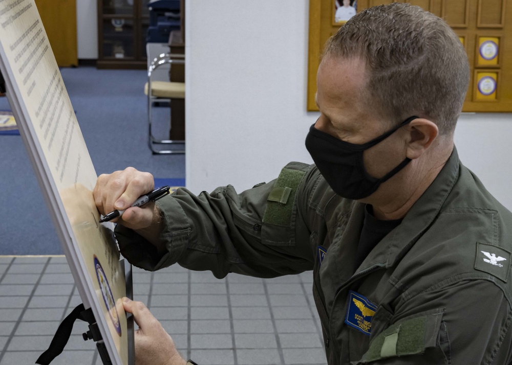 CFAO Military Saves Month Proclamation Signing