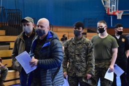 Camp Fuji receives second round of COVID-19 vaccines