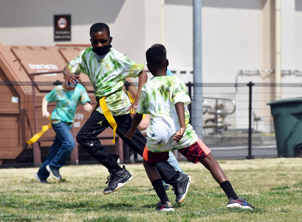 Camp Zama’s School Age Center kicks off Month of Military Child with Olympic competitions