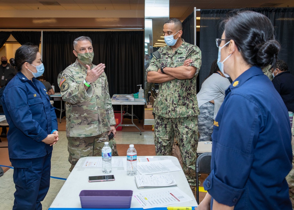 JTF-CS Commanding General Tours Norfolk CVC