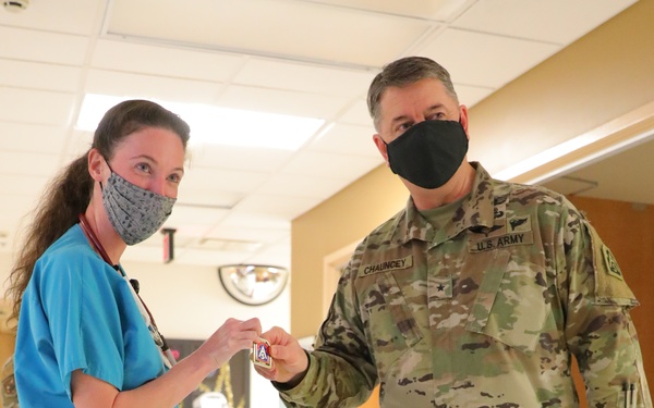 BG Chauncey lll visits Airmen at KRMC