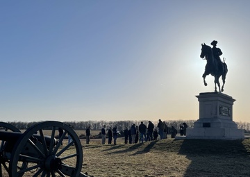 Senior Enlisted Leaders use history to train Army’s future at Gettysburg