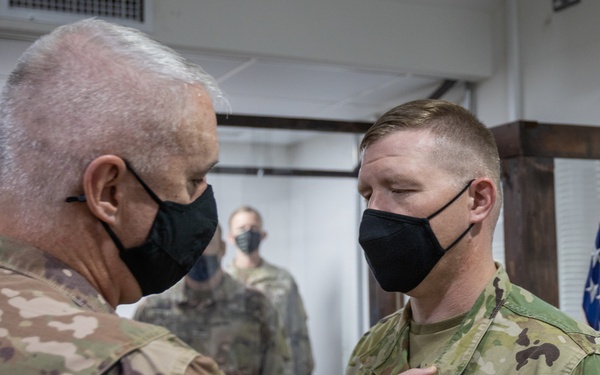 Maj. Goetting Award Ceremony