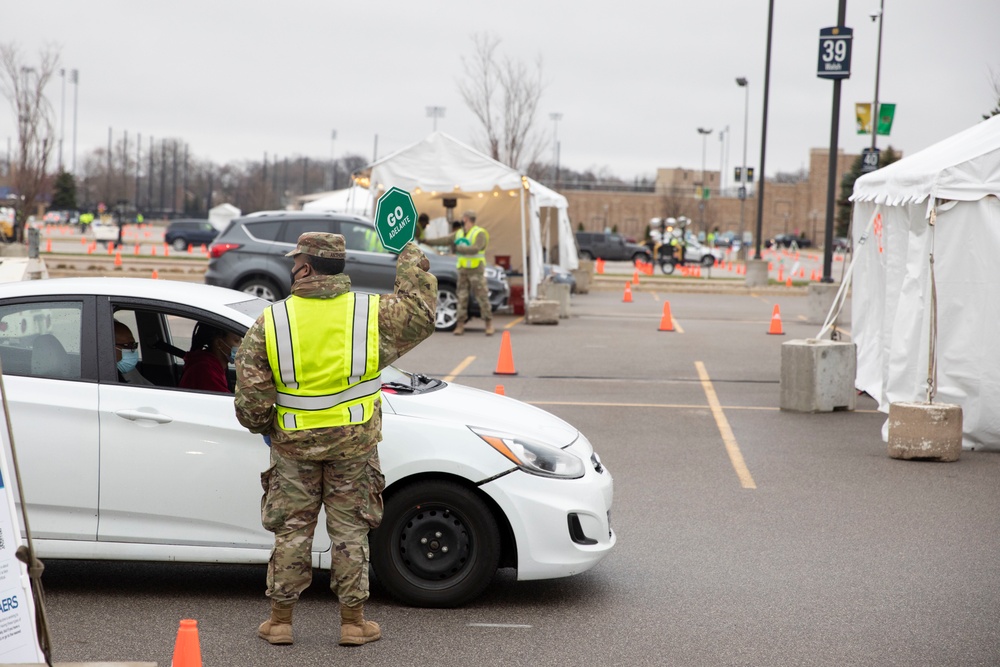 Notre Dame Mass Vaccination Event