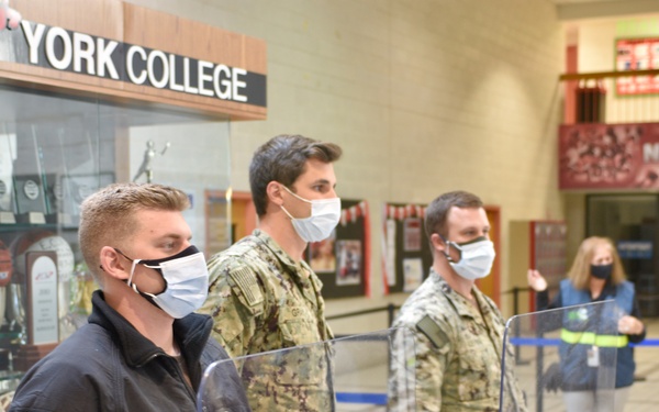 U.S. Navy Surgeon General Visits York College CVC