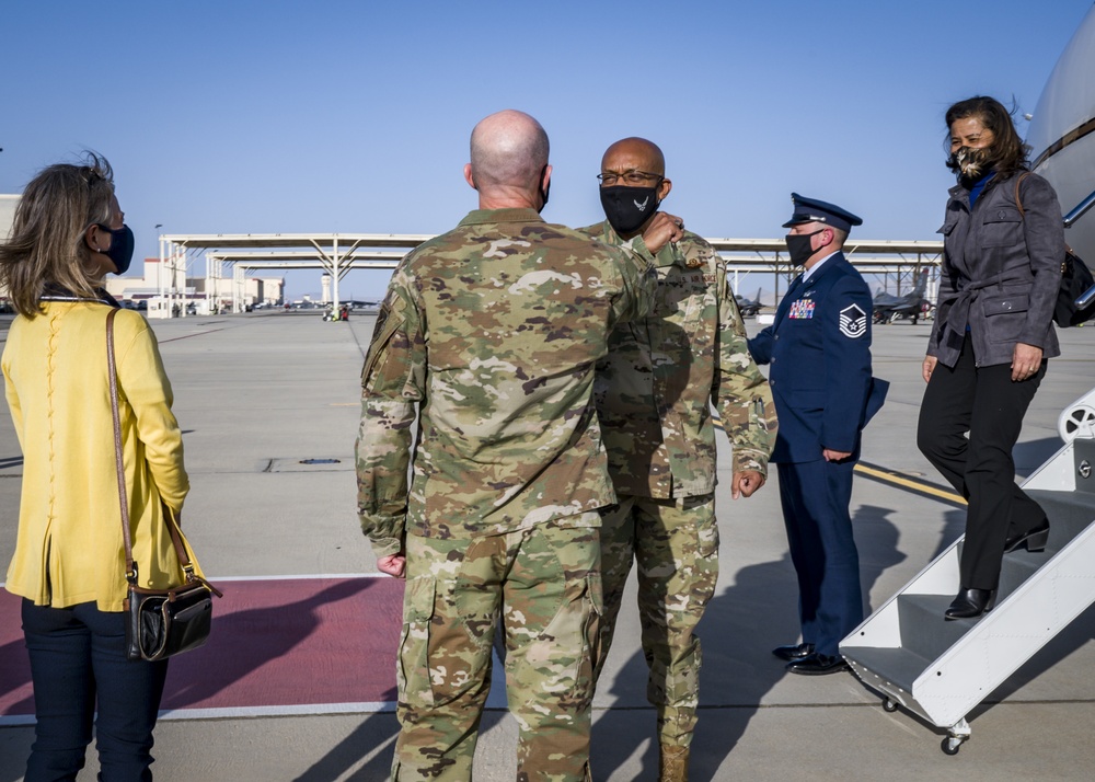 Air Force Chief of Staff visits Edwards AFB