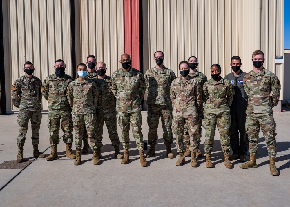 Air Force Chief of Staff visits Edwards AFB