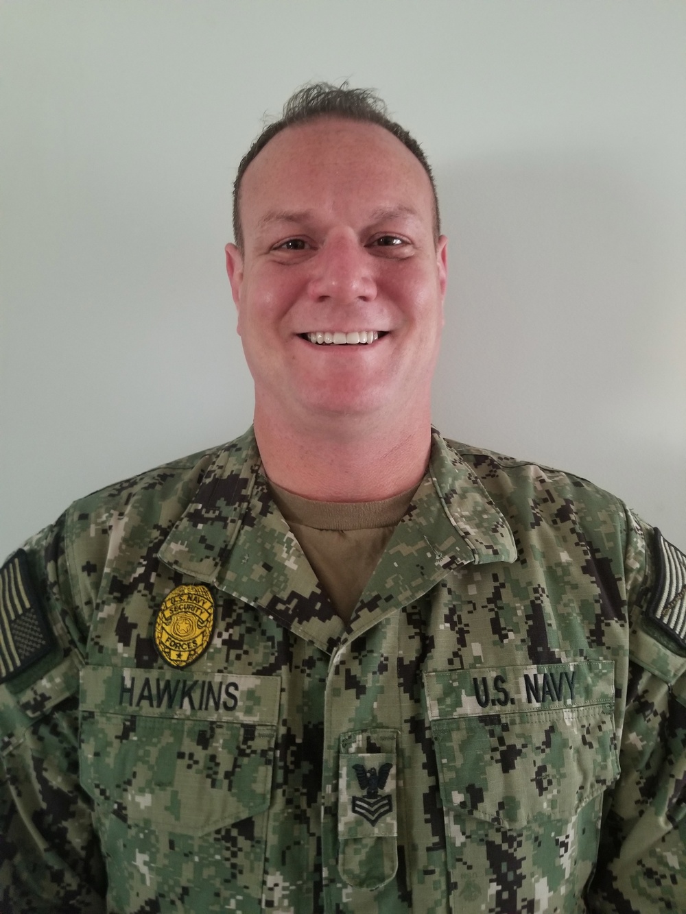 Sailor of the Quarter: Master-at-Arms 1st Class Douglass Hawkins