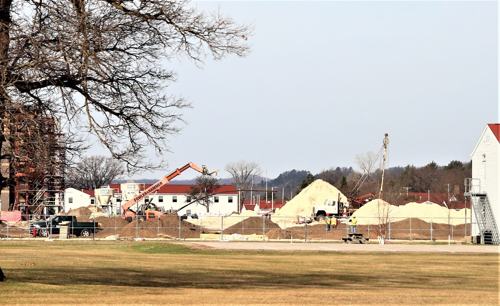 Second modern-era barracks construction project continues at Fort McCoy