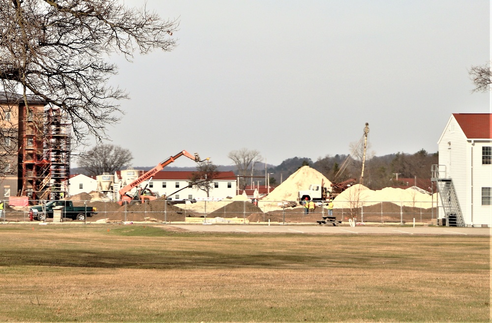 Second modern-era barracks construction project continues at Fort McCoy