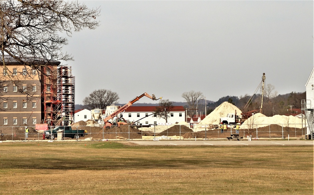 Second modern-era barracks construction project continues at Fort McCoy