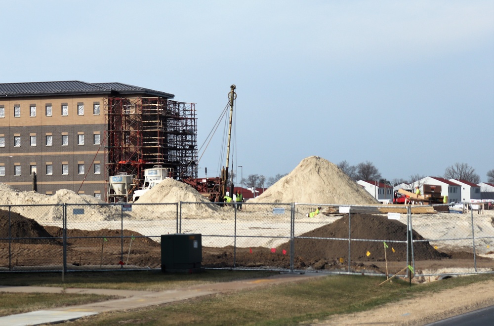 Second modern-era barracks construction project continues at Fort McCoy