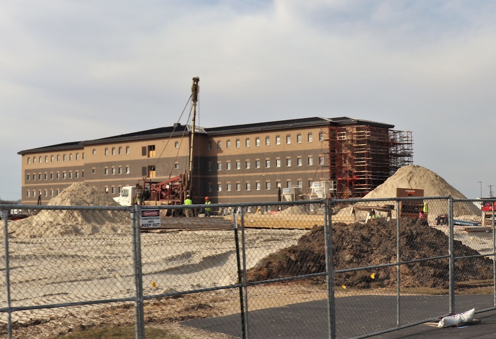Second modern-era barracks construction project continues at Fort McCoy