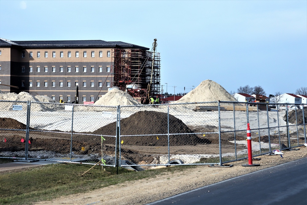 Second modern-era barracks construction project continues at Fort McCoy