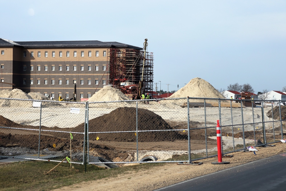 Second modern-era barracks construction project continues at Fort McCoy