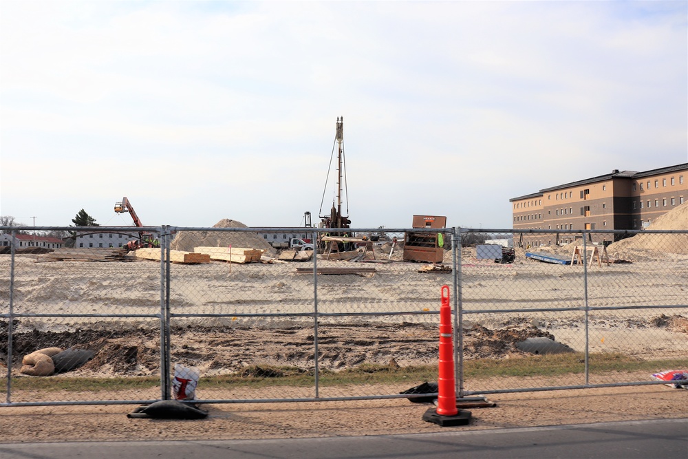 Second modern-era barracks construction project continues at Fort McCoy