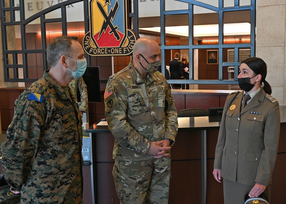 Maryland National Guard Visits State Partners at the United States Army Maneuver Center of Excellence