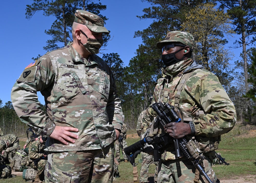 Maryland National Guard Visits State Partners at the United States Army Maneuver Center of Excellence