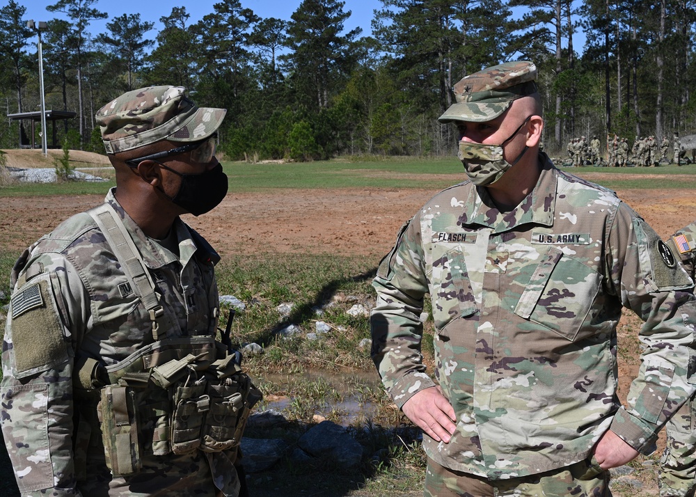 Maryland National Guard Visits State Partners at the United States Army Maneuver Center of Excellence